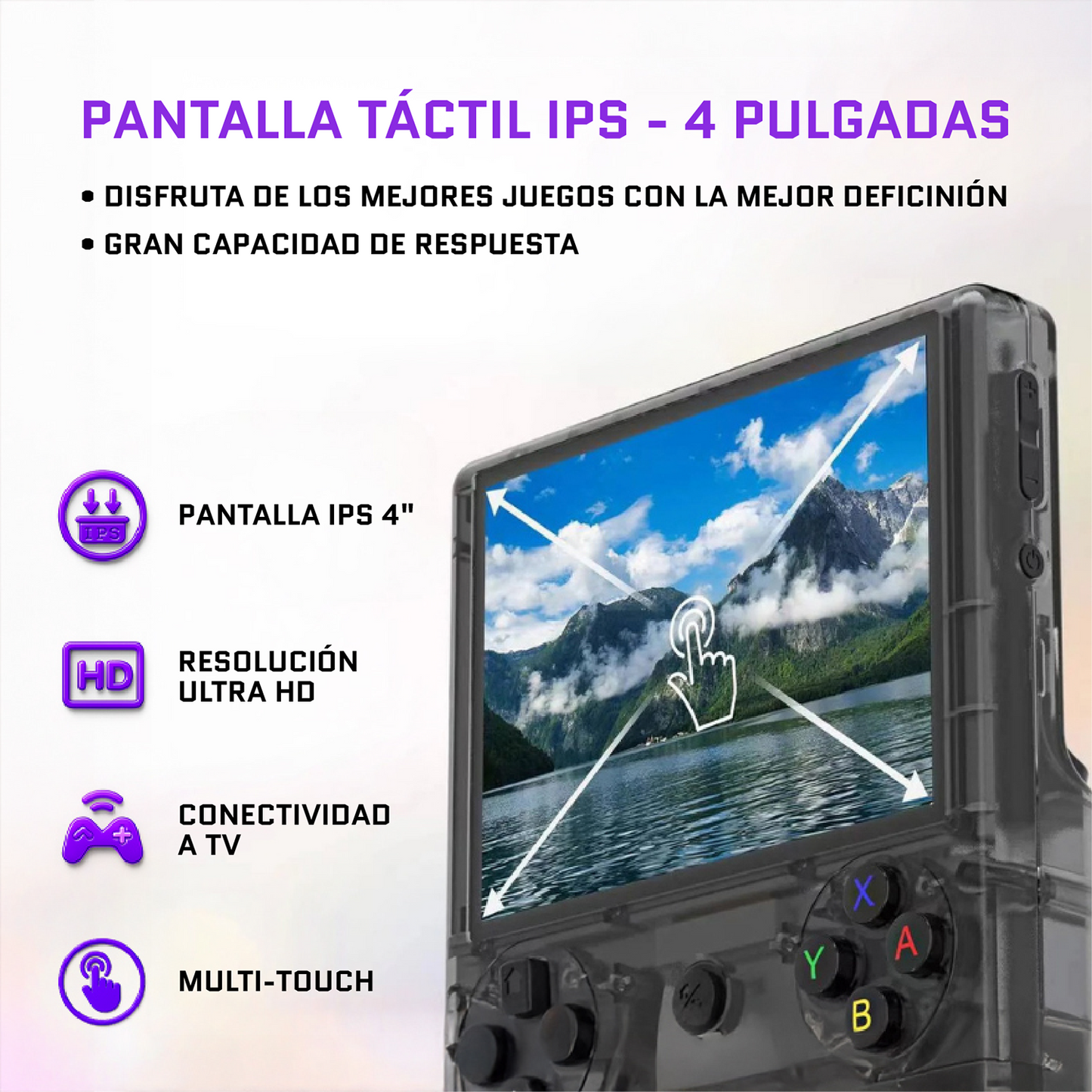Mini Consola Retro RG406V - Oferta del día